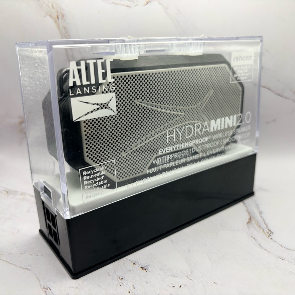 Altec-Lansing | Hydra Mini 2.0 Waterproof Portable Wireless Speaker OPEN BOX